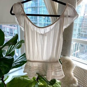 Aritzia Off the Shoulder Top